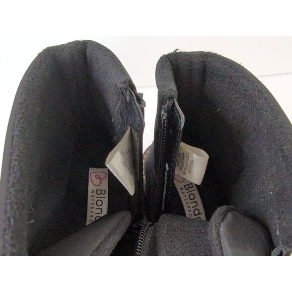 Blondo Daisy Ankle Boot Women 6.5 Black Waterproof Quilted Puffer Winter Outdoor - Picture 8 of 12